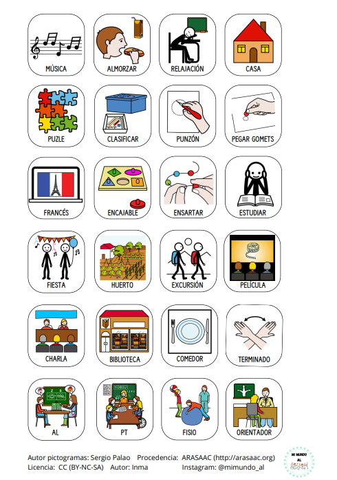 Anticipación visual para Infantil y primaria